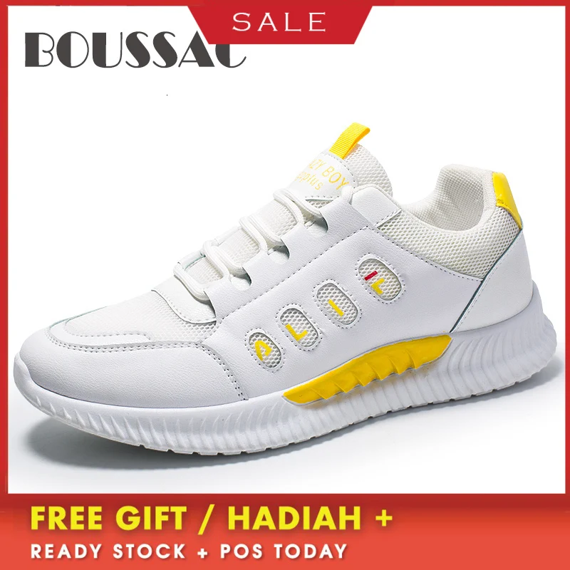 

BOUSSAC Men's Explosions Running Shoes Clunky Sneaker Mesh Breathable Non-slip Sports Outdoor Fitness Walking Shoes