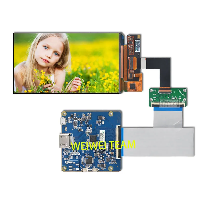 5 дюймов 720x1280 oled-экран AM-OLED дисплей Панель HDMI MIPI плата контроллера для DIY проект самоподсветки широкая температура