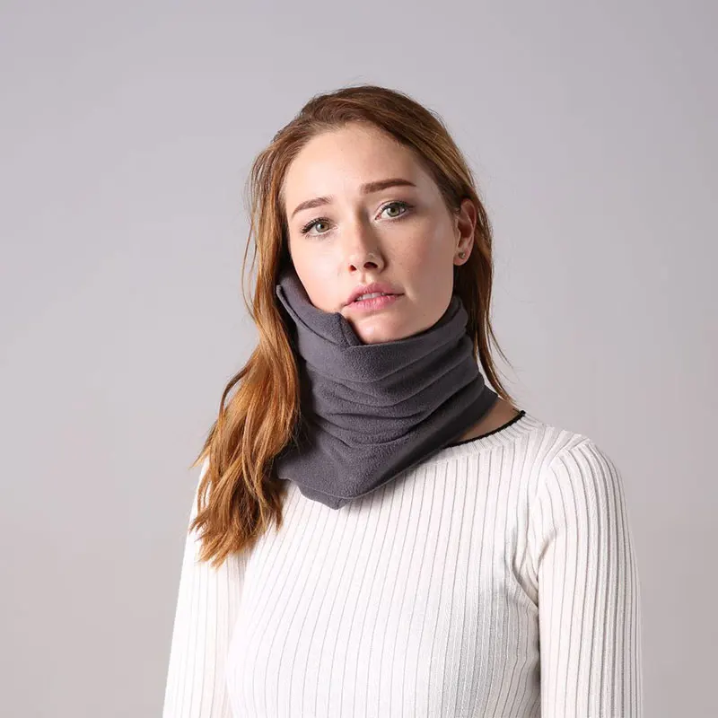 

Airplane Traveling Neck Pillow Portable No Inflatable Travel Sleep Support Cushion Comfortable For Car Office Sleep Head Rest