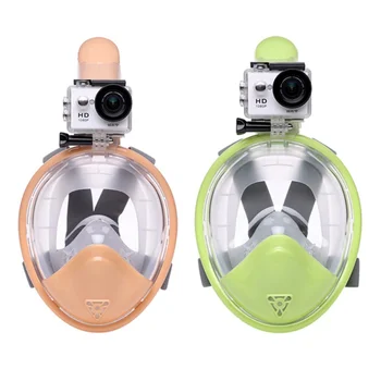 

Child Scuba Diving Mask Full Face Snorkeling Mask Underwater Anti Fog Snorkeling Diving Mask For Swimming Spearfishing Dive 2020