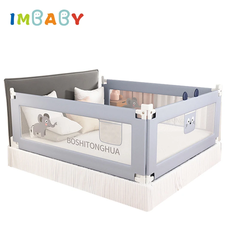 Imbaby Barriere De Securite Pour Enfants Cloture Pour Nouveau Ne Berceau De Bebe Porte De Parc Reglable Rails De Lit Pour Enfants Center D Activite De Securite Aliexpress