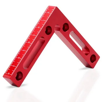 

Positioning Woodworking Fixture 90 Degree Precise Clamping Square Right Angle Clamps Aluminium Alloy Corner Positioning Ruler
