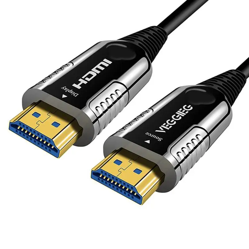 4K HD 60 Гц HDMI кабельное волокно-оптический HDMI 2,0 кабель 18 Гбит/с аудио-видео кабель HDMI волоконно-оптический кабель 1 м 2 м 5 м 15 м