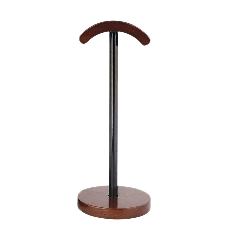 Wooden Headphone Earphone Headset Stand Hanger Bracket Desk Display Shelf Rack Holder Earphone Accessories Home Office