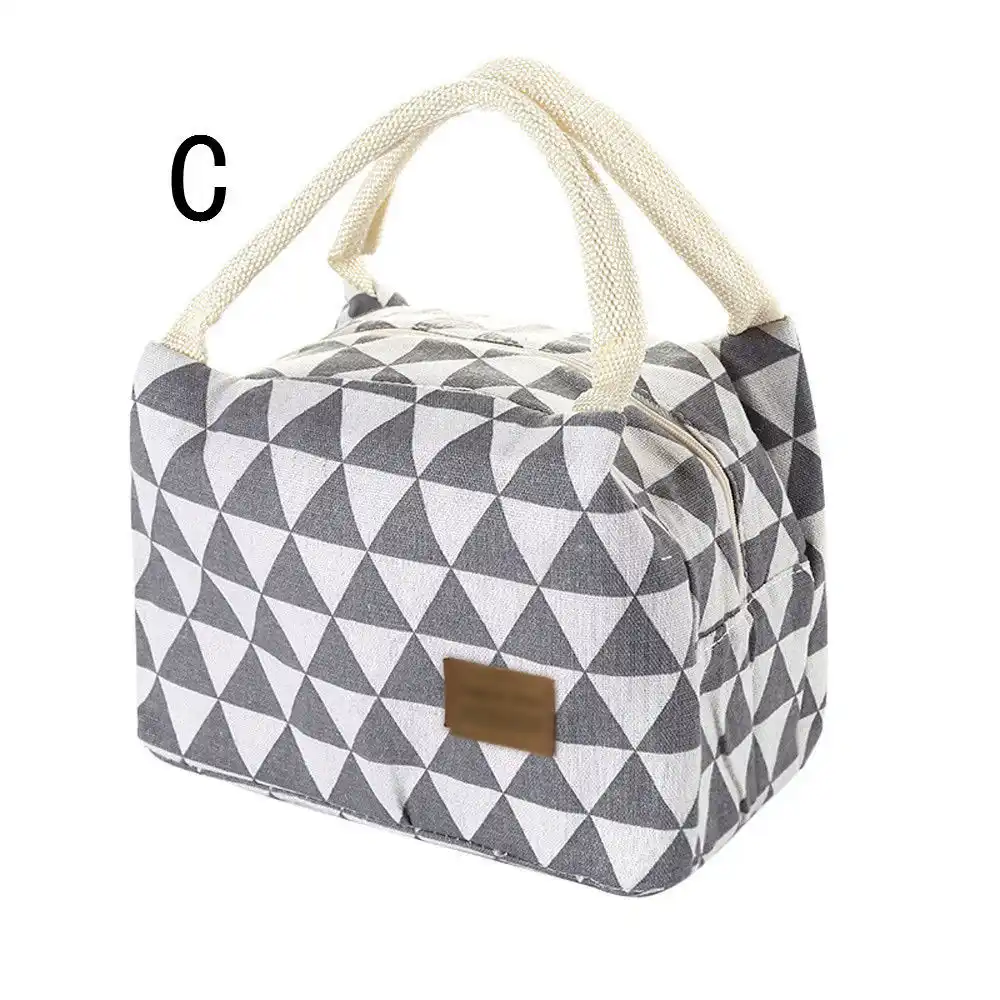 insulated canvas bag