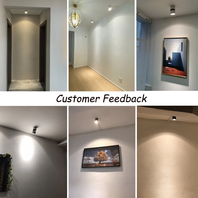 COB LED Spotlight Foldable Ceiling foco Lamp 220V Surface Mounted Downlight mini led 5W~25W LivingRoom Kitchen Street Spotlights 6
