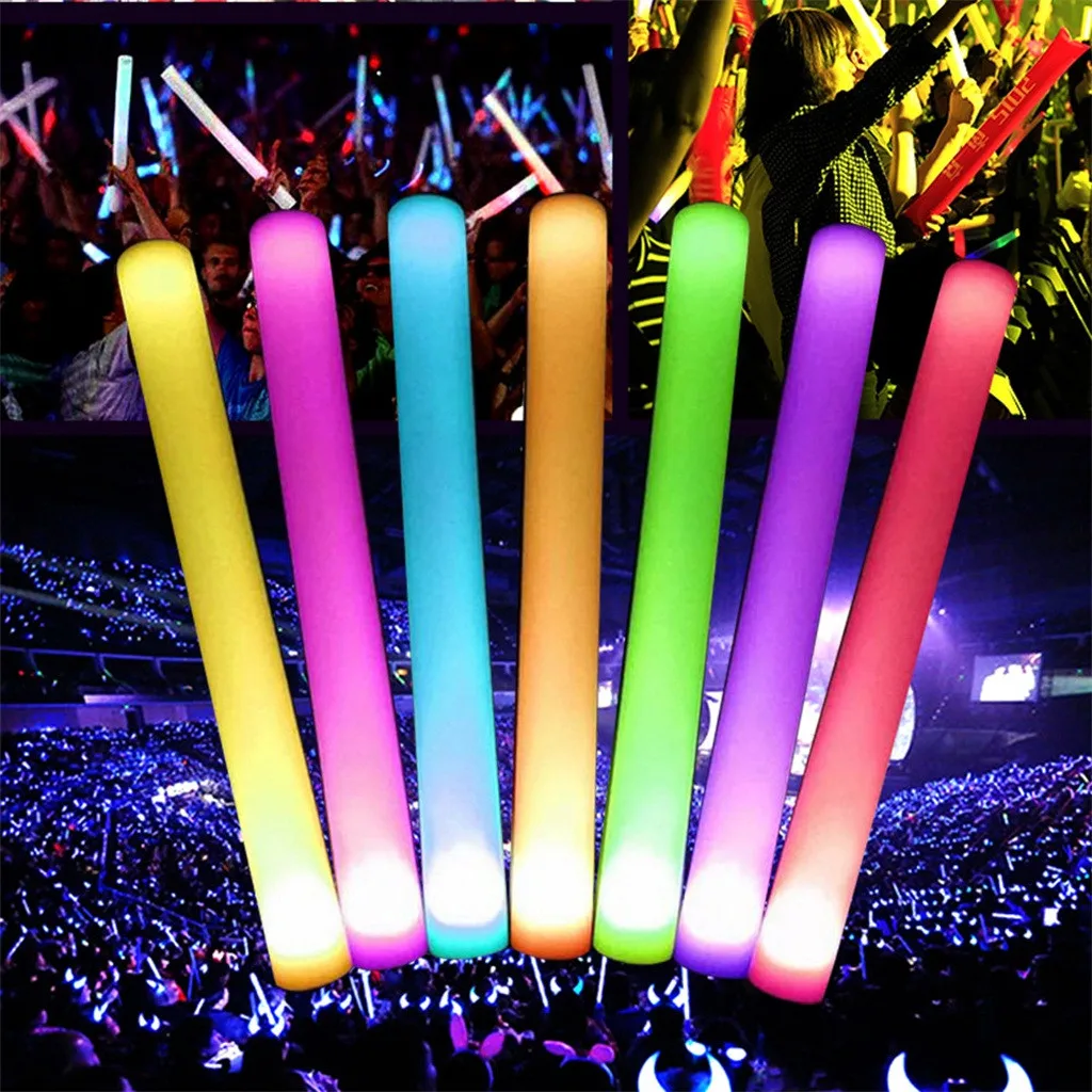 11 светильник т. светящиеся палочки из пены светодиодные R ally Rave Cheer Tube мягкие B aton