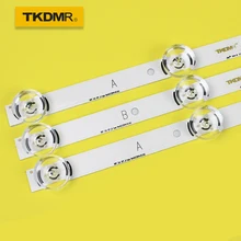 TKDMR 3 PCS*6LED 590mm LED backlight strip bar compatible for LG 32LB561V UOT A B 32 INCH DRT 3.0 32 A B 6916l-2223A 6916l-2224A TKDMR 3 PCS*6LED 590mm LED backlight strip bar compatible for LG 32LB561V UOT A B 32 INCH DRT 3.0 32 A B 6916l-2223A 6916l-2224A