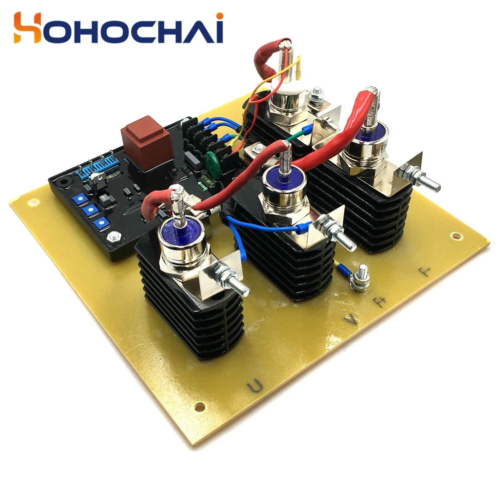 브러시 AVR 발전기용 빅 보드 AVR, AVR-75A GAVR 75A, GAVR-75A AVR 100A, AVR-100A GAVR 100A, GAVR-100A, 220V, 380V, 75A