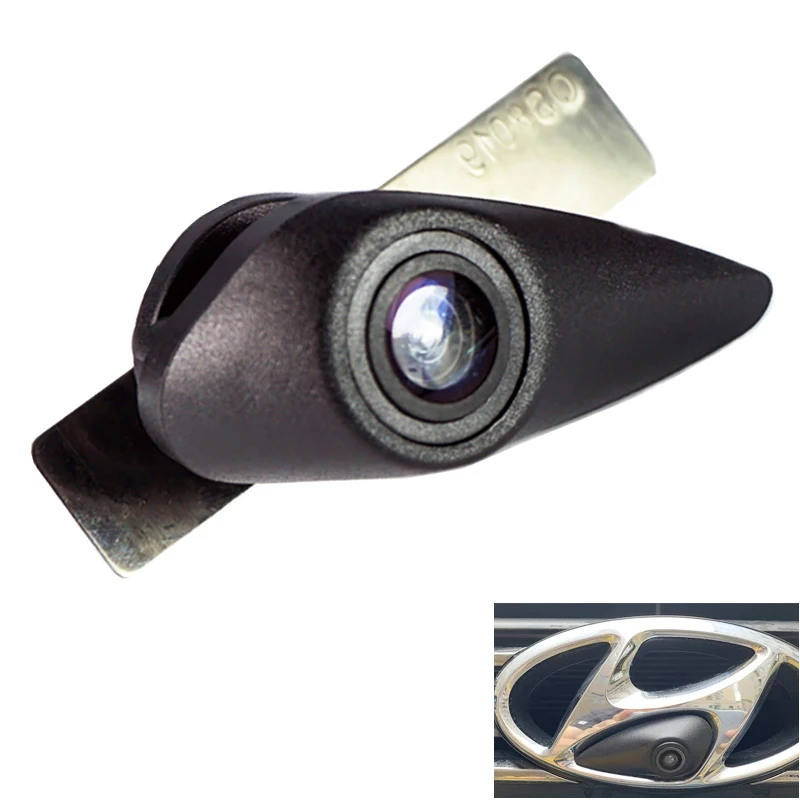 Камера ночного видения CCD с логотипом переднего вида автомобиля для Hyundai серии