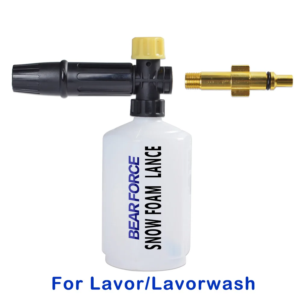 Acheter Lance en mousse de neige canon à pistolet à mousse buse en mousse pulvérisateur de shampooing pour savon de lavage de voiture pour Lavor Lavorwash nettoyeur haute pression Vax