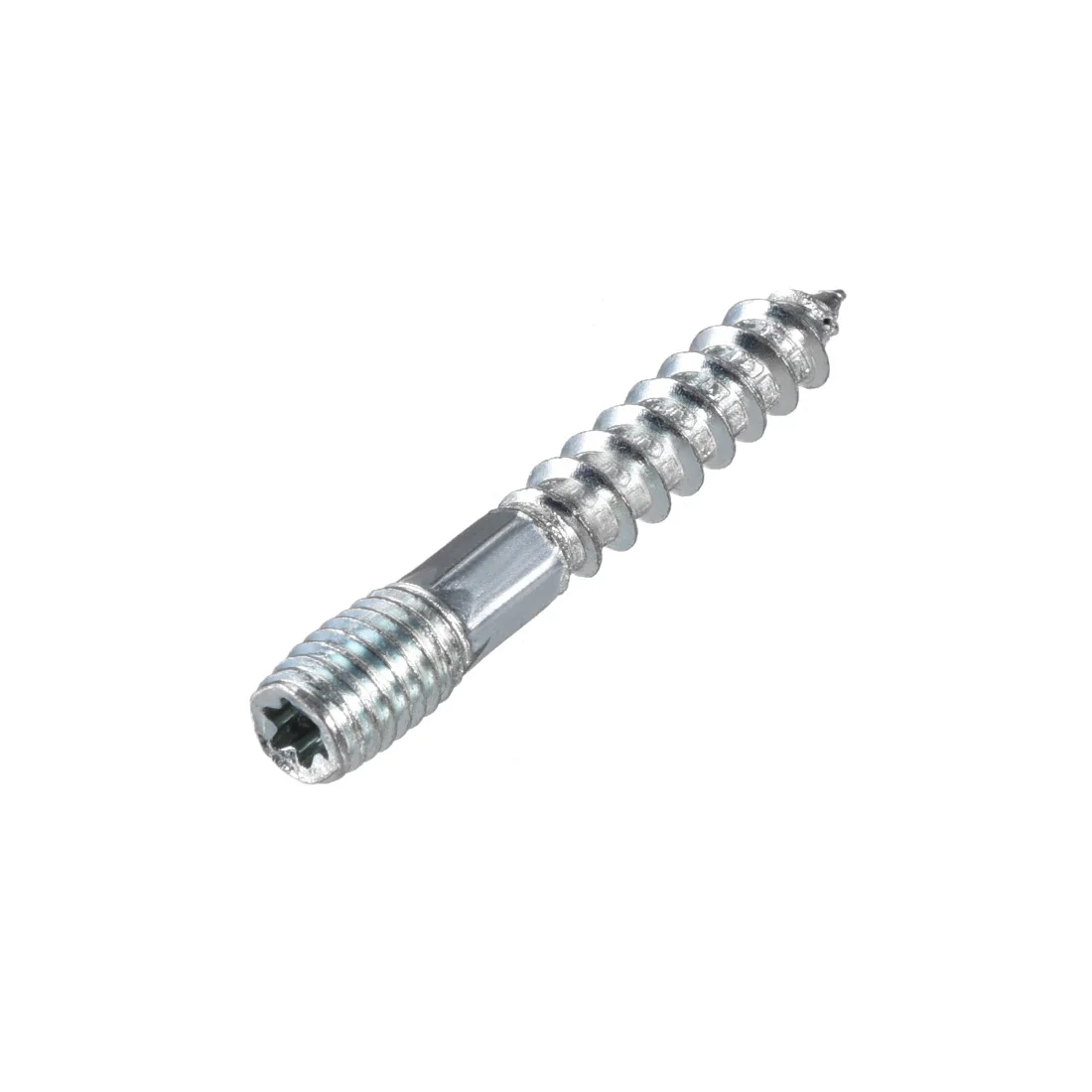 Uxcell 8 шт. M8x50mm вешалка болт двуглавый болт Саморез для мебели