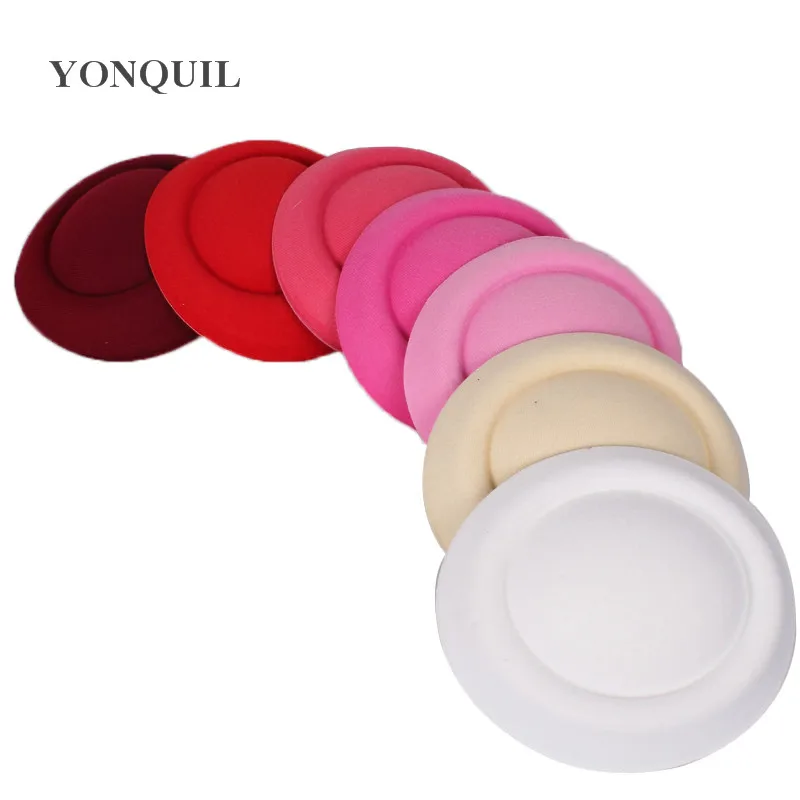 

Multiple Colors 17 CM Fascinator Base Wedding Hat DIY Hair Accessories Wool Felt Vintage Headpiece Ladies Church Party Headpiece