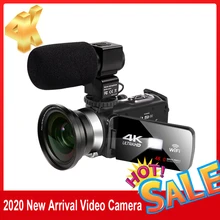 Лидер продаж, видеокамера 4K, видеокамера 48 МП, запись для Youbute, Handycam, Wi-Fi, камера для ночной съемки, замедленная съемка, сенсорная фотокамера Лидер продаж, видеокамера 4K, видеокамера 48 МП, запись для Youbute, Handycam, Wi-Fi, камера для ночной съемки, замедленная съемка, сенсорная фотокамера
