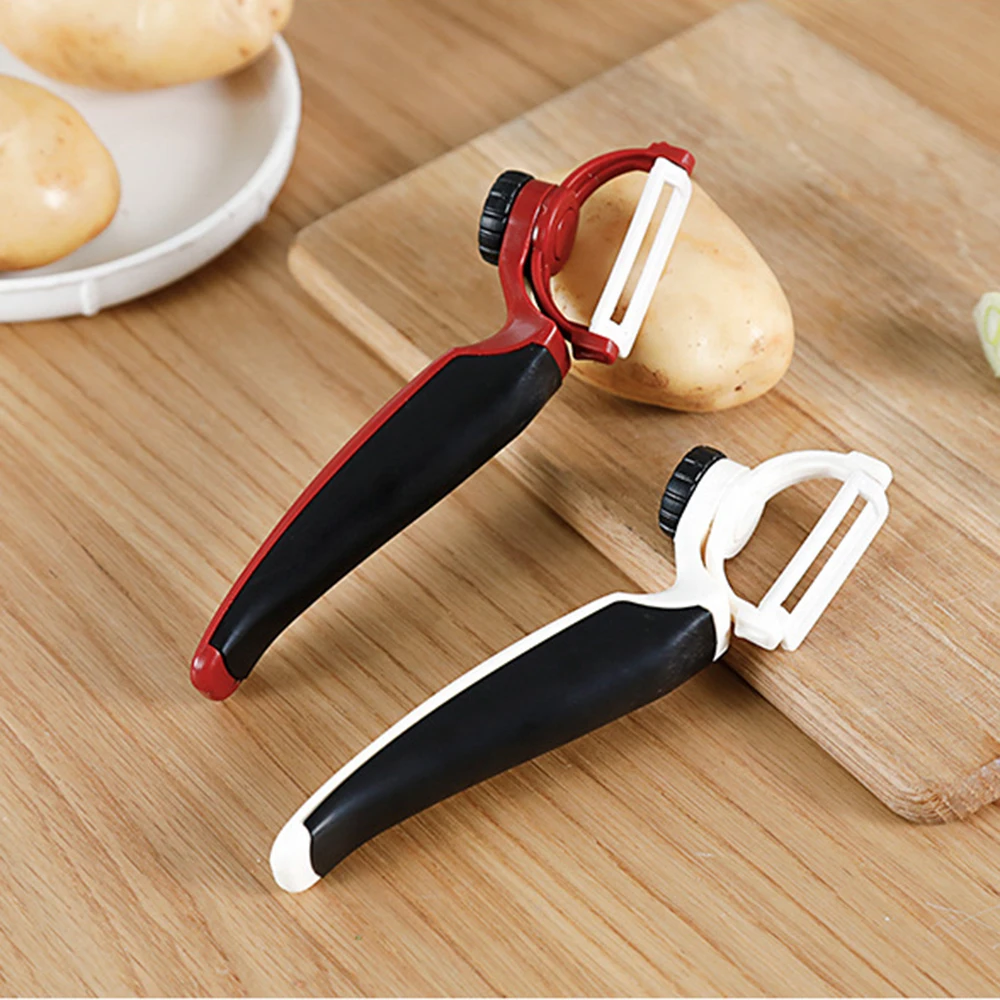 180° Rotatable Cutter Head Peeler Fruit Peeling Knife Potato Scraping Knife Multi-function Vegetable Melon Fruit Planer