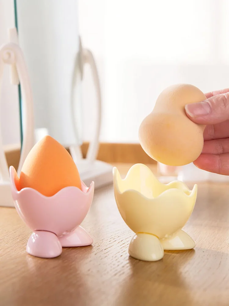 Держатель губки для макияжа с героями мультфильмов, подставка для пудры и блендера, подставка для пудры и яиц, держатель для пудры, инструмент для хранения, аксессуары для макияжа для путешествий