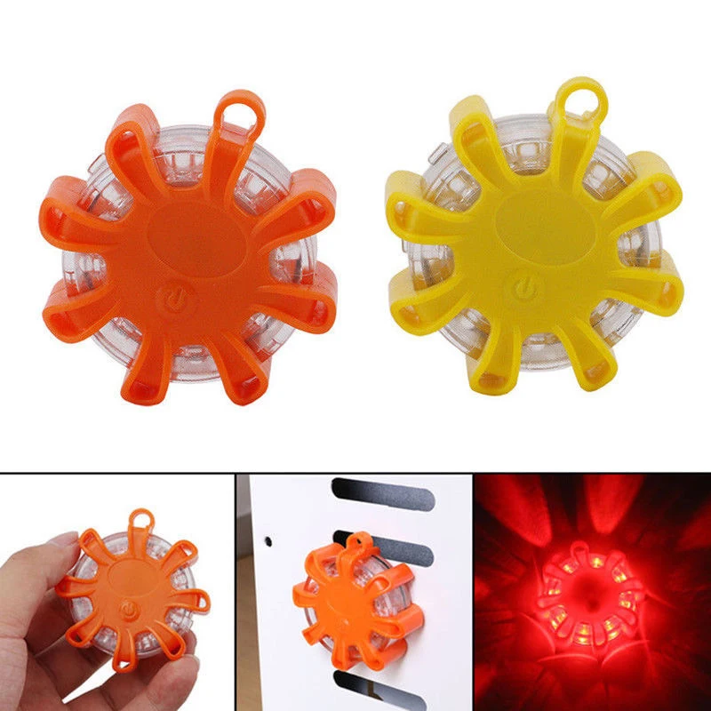 Магнитный аварийный 8LED аварийный мигающий маяк/авариПредупреждение светильник 6,2X2,4 см