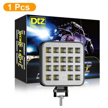 

2Pcs Mini 57W 19LED Work Light Bar Square Spotlight 12V 24V Offroad LED Light Bar For Truck Offroad 4X4 4WD Car SUV ATV