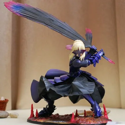 Фигурка из японского аниме 18 см Fate stay night черная фигурка ПВХ экшн фигурка, Игрушечная модель Фигурка EFI0