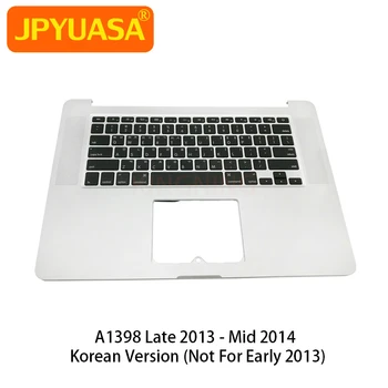 

New Korean Keyboard With Palmrest Top Case Topcase For Macbook Pro Retina 15" A1398 Late 2013 Mid 2014