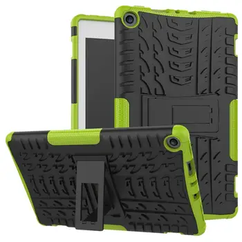 

Case For Amazon Kindle Fire HD 8 2017/2018 Hybrid Rugged Protective Hard Rubber PC Stand Case Cover Kindle Paperwhite#ew