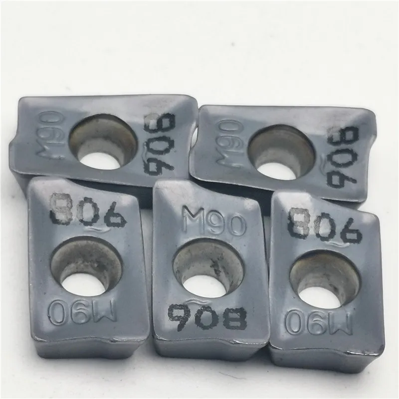 20 шт. HM90 APKT1003 PDR IC908 твердосплавный токарный станок инструмент Фрезерный резак инструмент с ЧПУ полуточная обработка APKT 1003