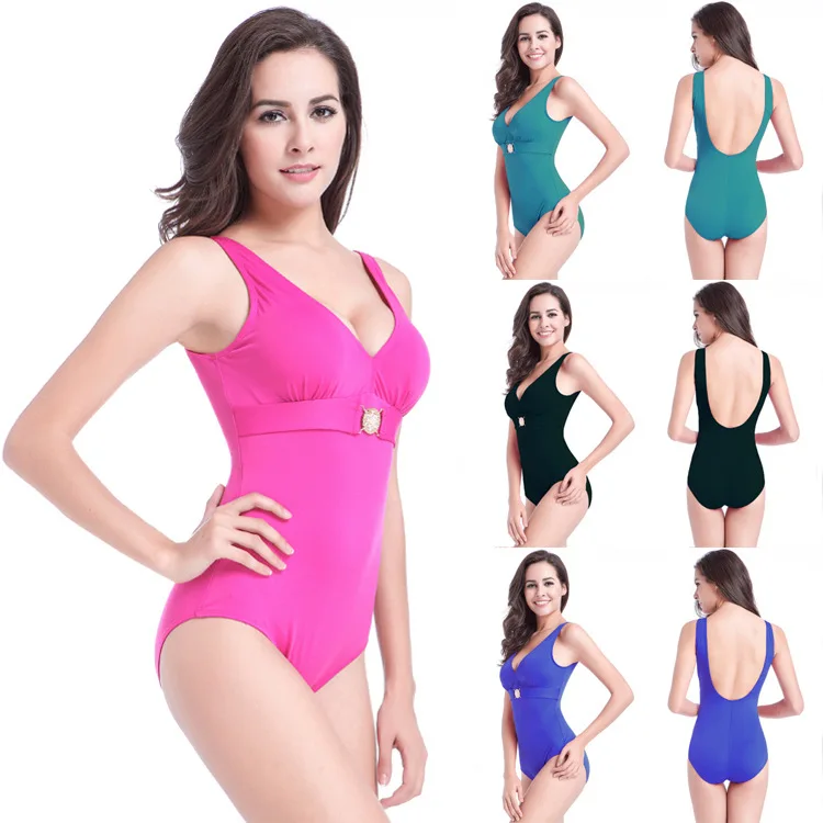 Pregnant women large yards piece swimsuit cover belly was thin plus fertilizer to increase the hot spring halter waist bikini