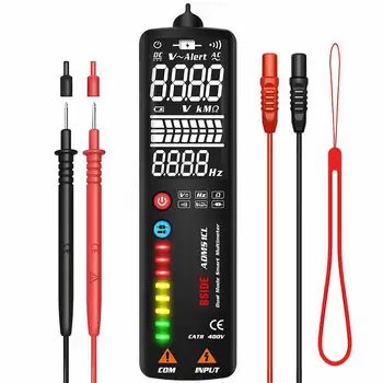 

3-in-1 Digital Multimeter Voltage Detector Tester BSIDE ADMS1 Multimetetro Voltmeter DC AC DMM Ohm Hz Continuity NCV Test