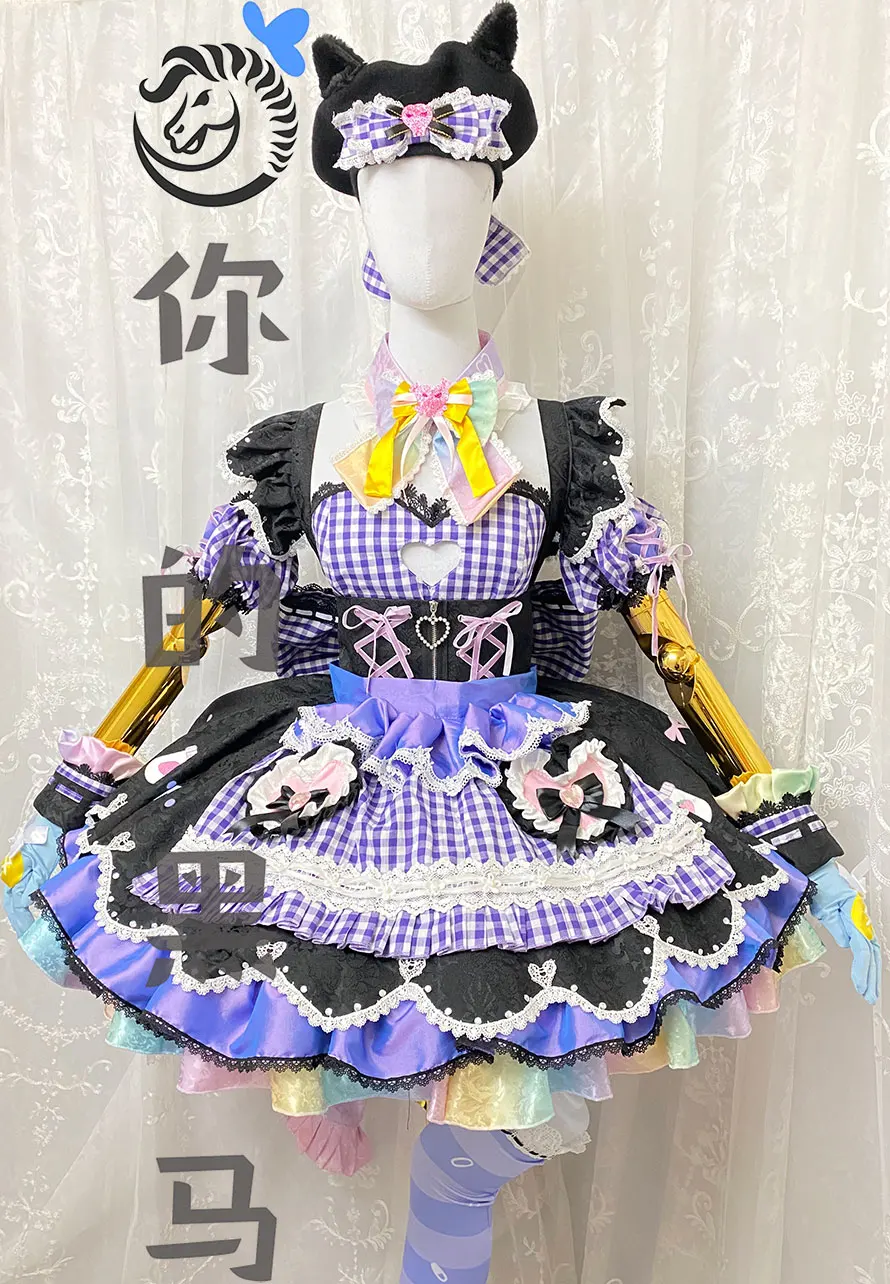 애니메이션 アイドルマスタ? IDOLM @ STER cos 유메미 Riamu 코스프레 의상 정장 맞춤형 2021 새로운