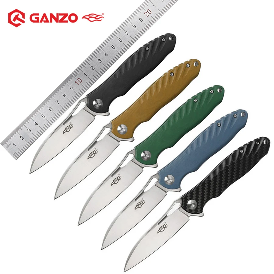 Ganzo Firebird FH71 складной карманный нож с D2 лезвием G10 ручка из углеродного волокна