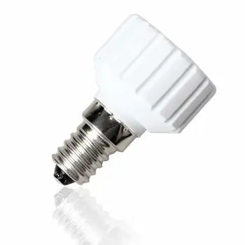 

E14 to GU10 Base LED Halogen Light Lamp Bulb Adapter Converter Base Socket JS22