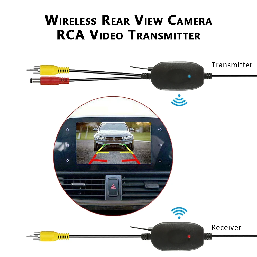 Автомобильная камера заднего вида Wifi беспроводной комплект проводки 2,4 GHz DC 12V автомобильная камера s беспроводной передатчик/приемник
