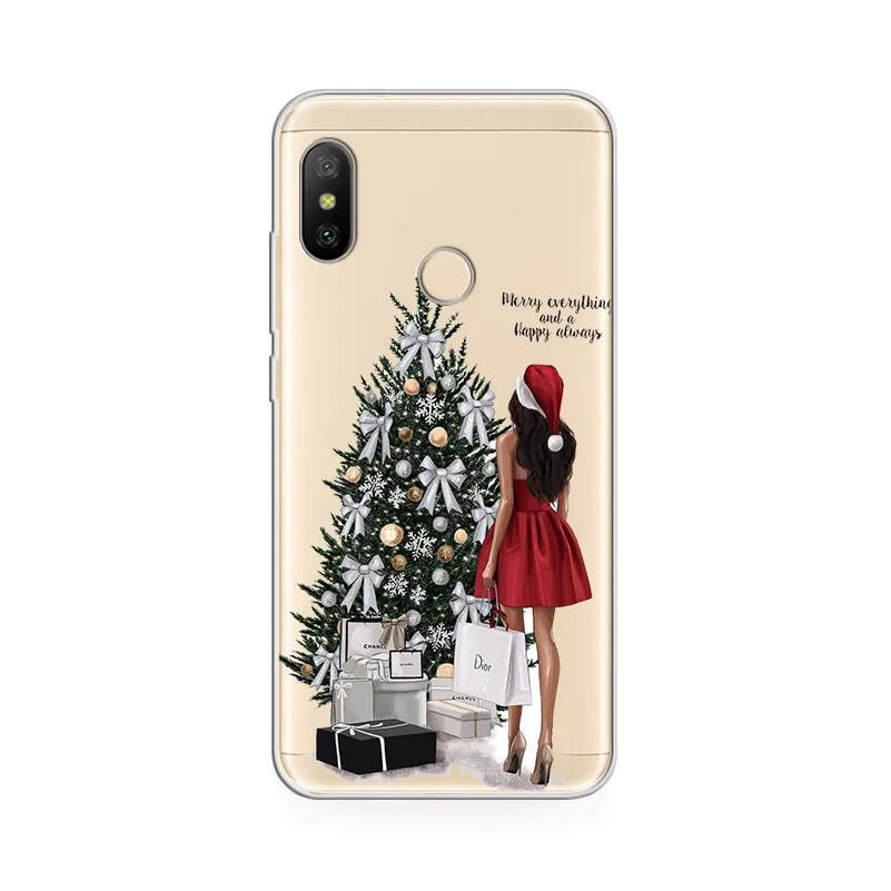 Patterned 7 Чехлы ciciber для телефонов Redmi Note 7 8 6 5 4 A 3 X Pro, мягкий чехол из ТПУ для Xiaomi Redmi 6 5 4 3 A X S Plus Pro S2 Super Mom Girls - Цвет: Patterned 7