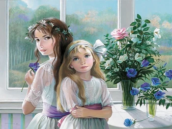 

Snowing style Embroidery Counted Cross Stitch Kits Needlework - Crafts 14 ct DMC Color DIY Arts Handmade A28789