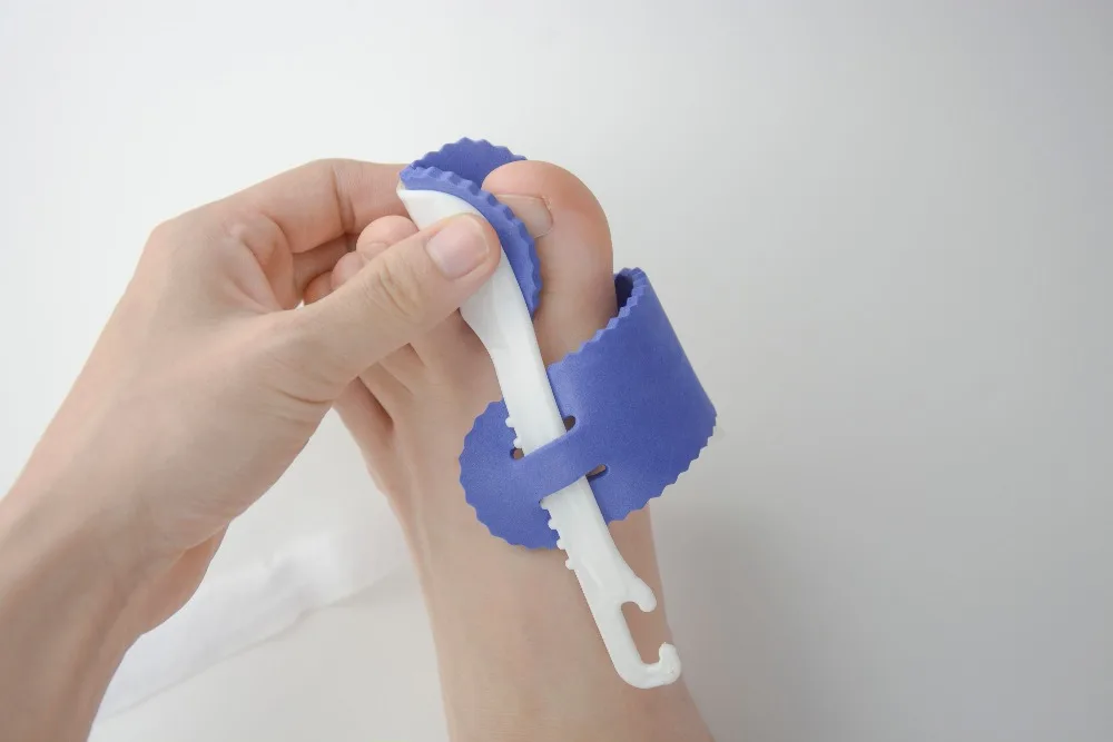 1 пара 24 часа может быть использована Hallux Valgus Pro ортопедическая помощь разделитель ног Отрегулируйте большой палец ноги уход облегчение боли C1310