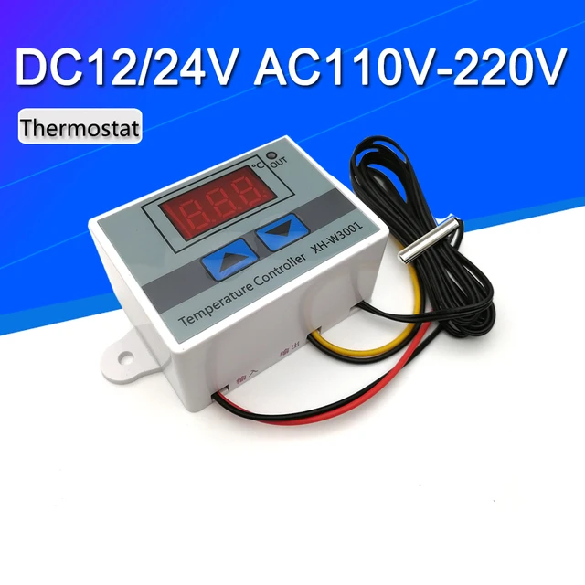 W88 12V 24V 110V 220V Digital Thermostat Temperature Controller  Thermoregulator for incubator Relay 10A Heating Cooling Control