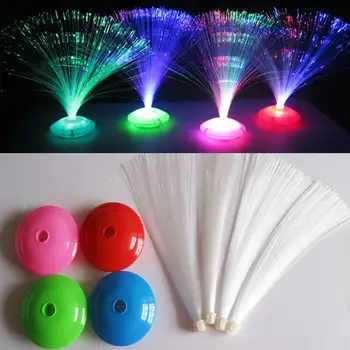 

Wedge Controller Gypsophila Gypsophila Festive Night Light LED Lights Fiber Optic Decoration Flashing Beautiful Rgb Party Star
