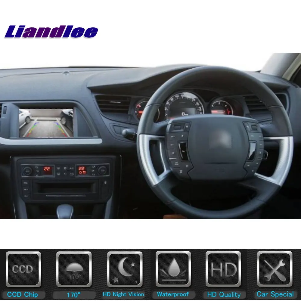 Liislee резервная камера заднего вида для Citroen C5 2007~ камера заднего вида совместима с оригинальным заводским монитором экрана