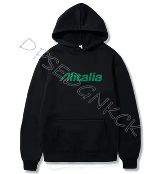 

Men Alitalia Aviation Flight Hoodies Spring Autumn Male Casual Hoodies Sweatshirts Men and women Sweatshirt Tops A87