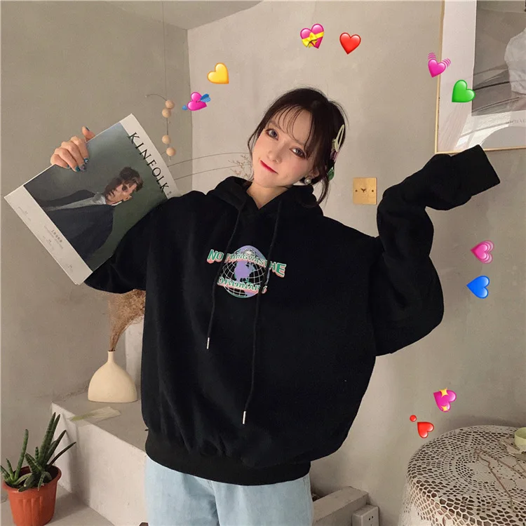 Hyuna вентиляционная Сеть Красная авокадо зеленая с длинным рукавом Толстовка Студенческая матча зеленая универсальная свободные топы