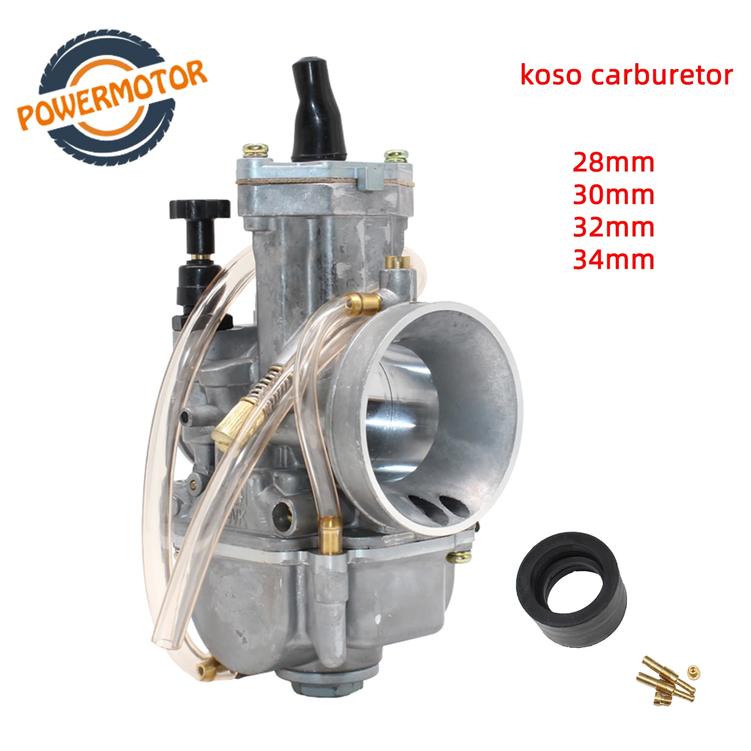 

Universal Motorcycle Carburetor Carburador 28 30 32 34mm With Power Jet For Koso Racing motorcycle