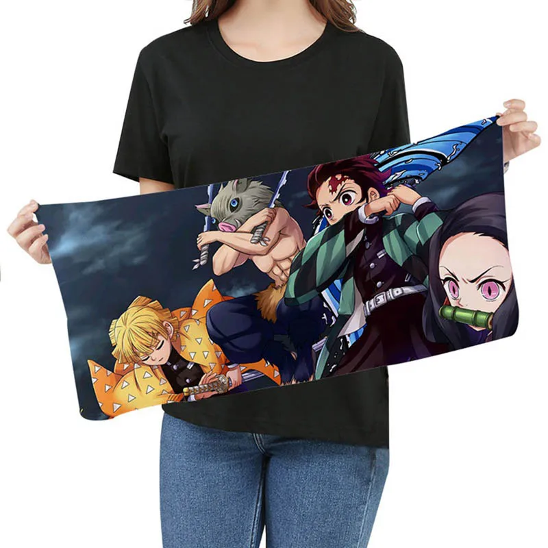 Anime Kimetsu No Yaiba Demon Slayer Kamado Tanjirou Props Pattern Bath