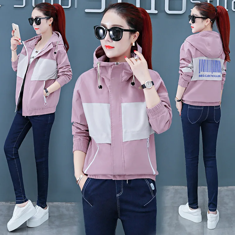 

Coat Women's Autumn Korean-style Trend 2019 New Style Western Style Versatile Spring And Autumn Popular Brand Tooling Jacket Wom