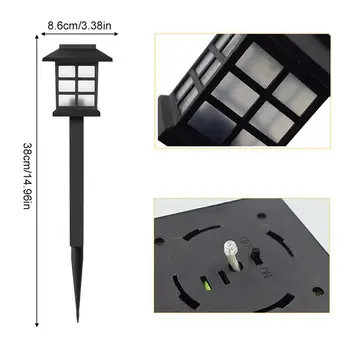 

Retro Solar Garden Light Waterproof Lantern Ground Light LED Landscape Light for Patio Walkway Yard