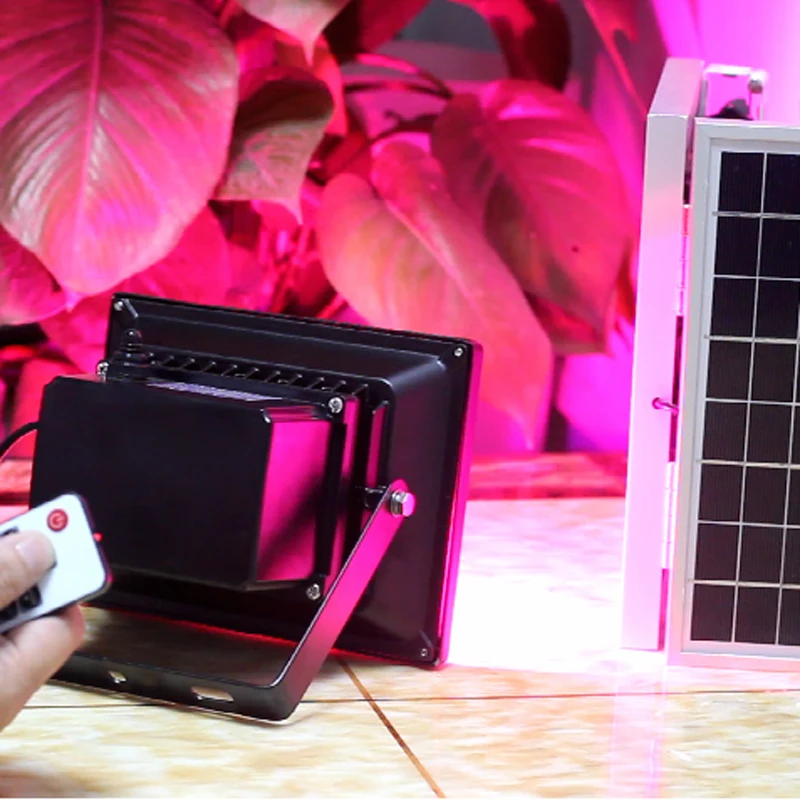 20 Вт Солнечный Прожектор Светильник RGB светодиодный светильник с дистанционным