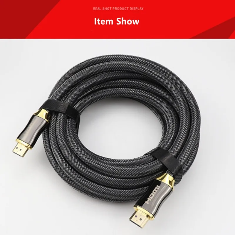 Veggieg 4K HDMI кабель с крючок из цинкового сплава и Позолоченный разъем HDMI 2,0 кабель