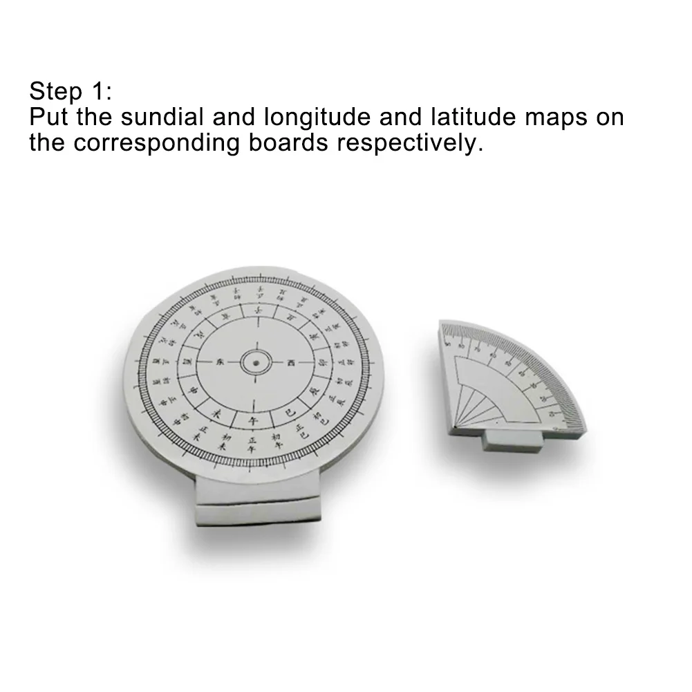 DIY сборка Sundial микроскоп модель ручной работы игрушки для экспериментов учебные средства