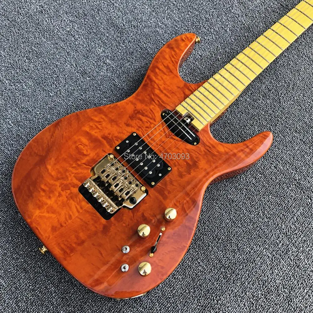 

JAC Model,6 Strings Electric guitar WITH SIGNATURE ,Maple FRETBOARD,Free shipping