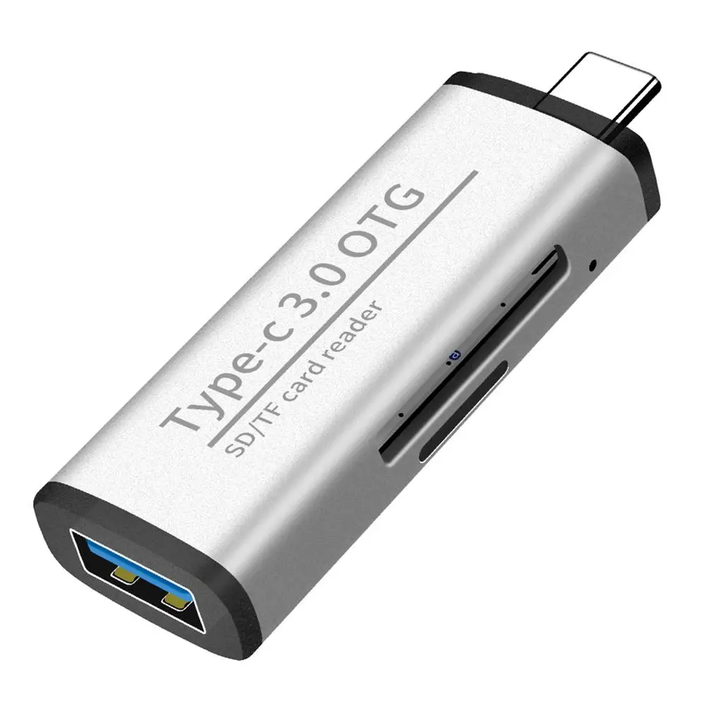 Usb type C высокоскоростной TF SD кард-ридер USB 3,0 OTG адаптер SDHC SDXC MMC кардридер Micro SD/TF CF MS Microsd считыватели