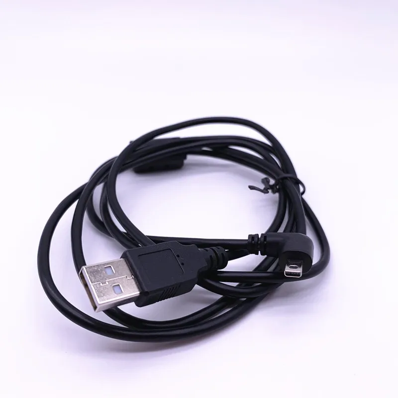 USB штекер для провода 8 Pin Левый Угловой 90 штекер 90 градусов кабель для передачи данных камеры для Nikon CoolPix S8100 L18/L19 P6000/P80/S560/S570